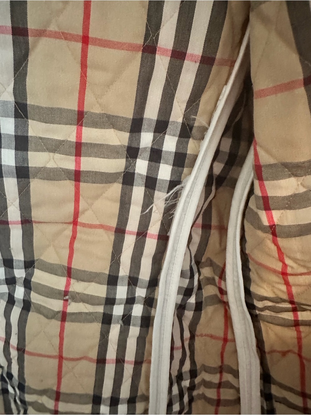 Burberry jacket white size 4 - Picture 3 of 4